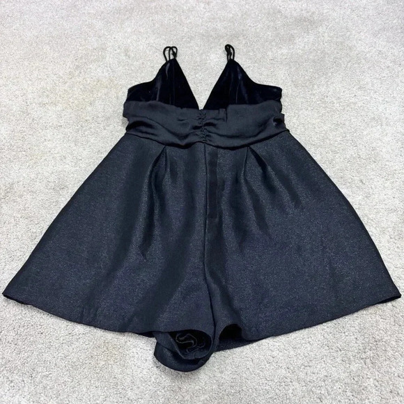 Free People Pants - Free People Romper Black Sleeveless Women’s Size 6